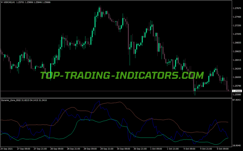 Dynamic Zone Rsi Two MT4 Indicator