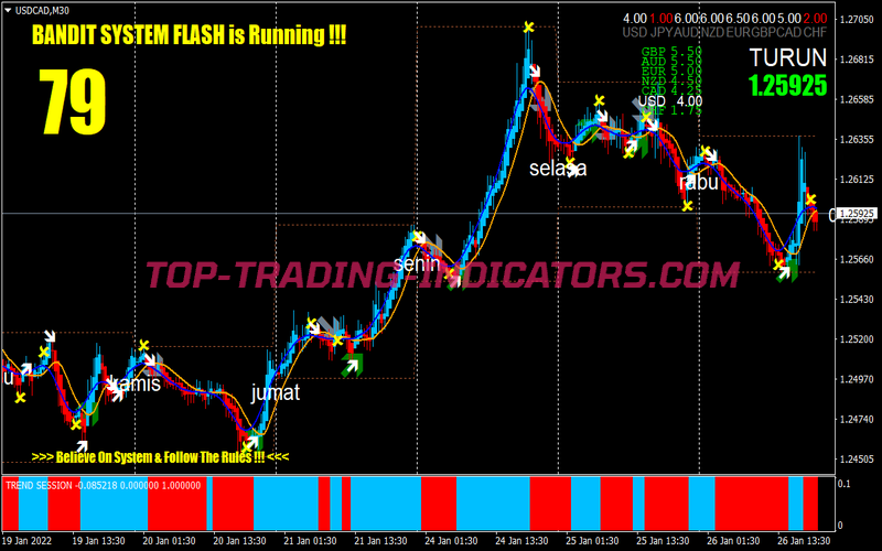 Trend Session Swing Trading Strategy for MT4